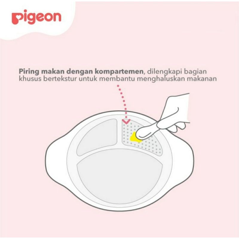 PIGEON Feeding Set Besar Alat Makan Piring Mangkok Bayi Magmag Meal Set Training Cup Kado Bayi Gift Set
