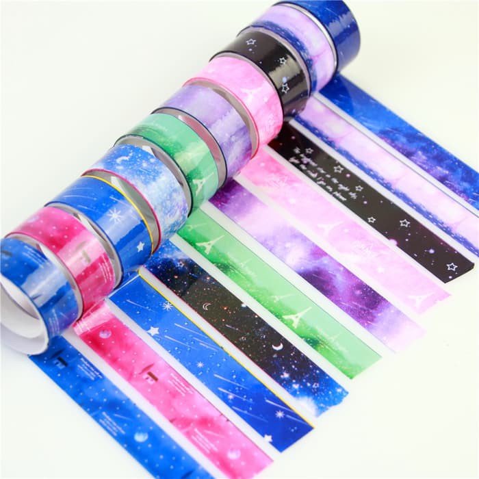 Starry Sky Washi Tape (10pcs)