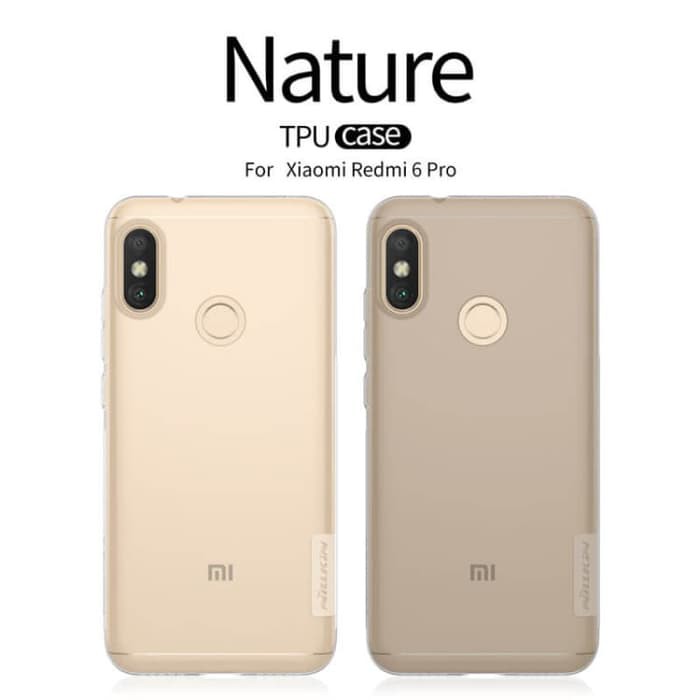 Soft Case Xiaomi Redmi 6 Pro Nillkin Nature TPU Casing Original