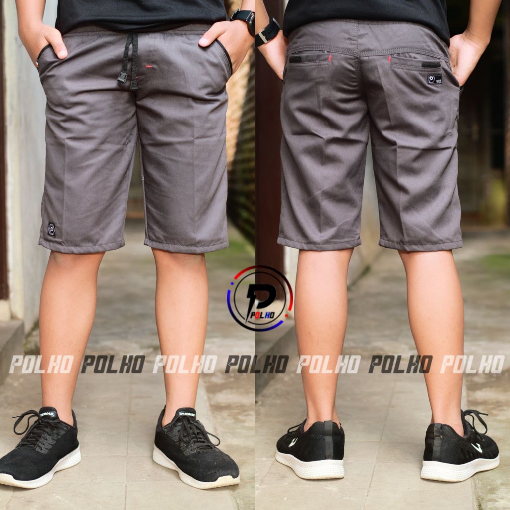 Celana Chino Anak Pendek Usia 5-13 tahun by POLHODENIM