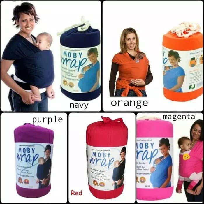 Unik Gendongan Bayi Moby Baby Wrap Murah