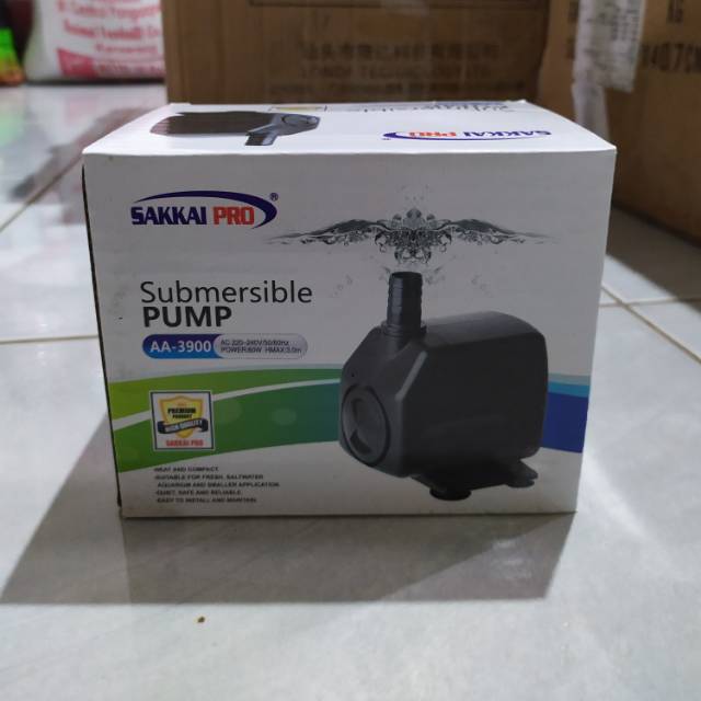 Pompa Celup Kolam Aquarium Sakkai Pro AA 3900 AA3900