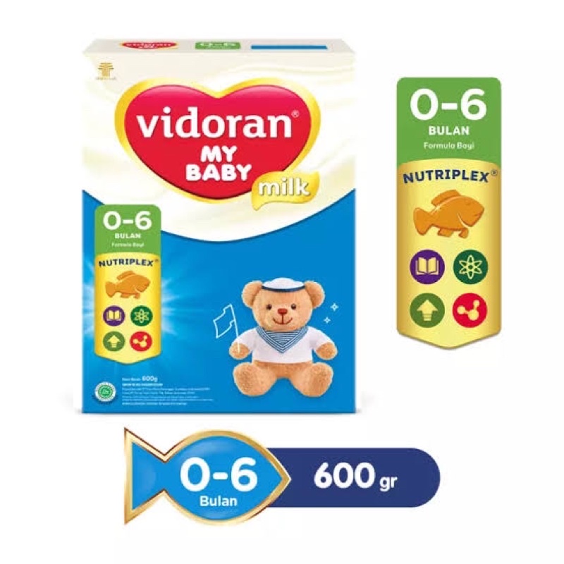 Susu Vidoran 0-6 bulan 600gram