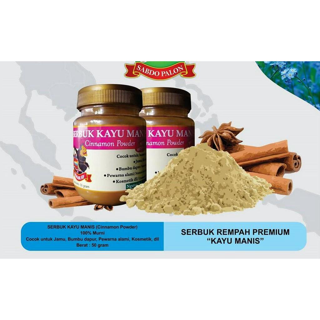 

SERBUK REMPAH PREMIUM SABDO PALON KAYU MANIS (Cinnamon Powder) 100% Murni