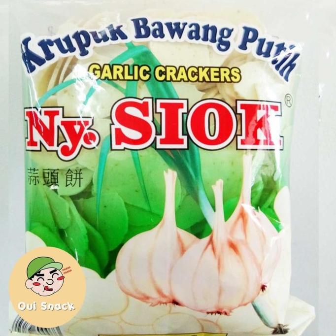 

KERUPUK BAWANG NY SIOK / KRUPUK BAWANG PUTIH 500GR | OUI SNACK