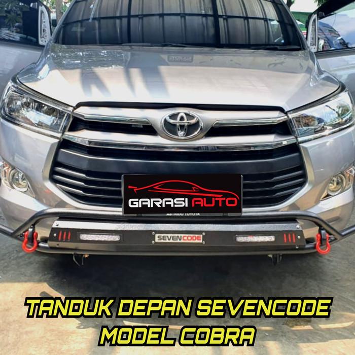 Tanduk Depan All New Innova Reborn Sevencode Cobra Towing Bumper Besi