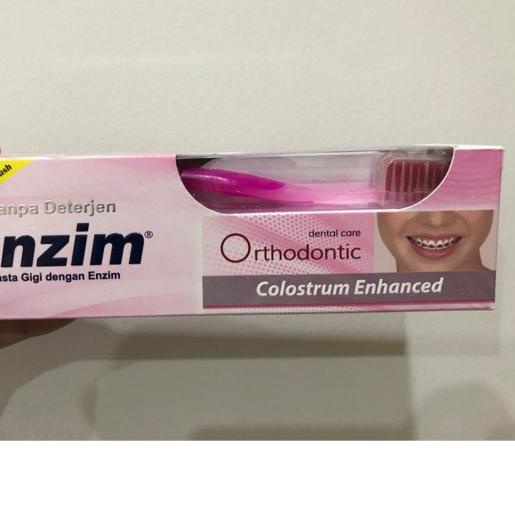◄ Pasta Gigi Enzim orthodontic 100 ml/124 Gr dg sikat gigi ortho ☼