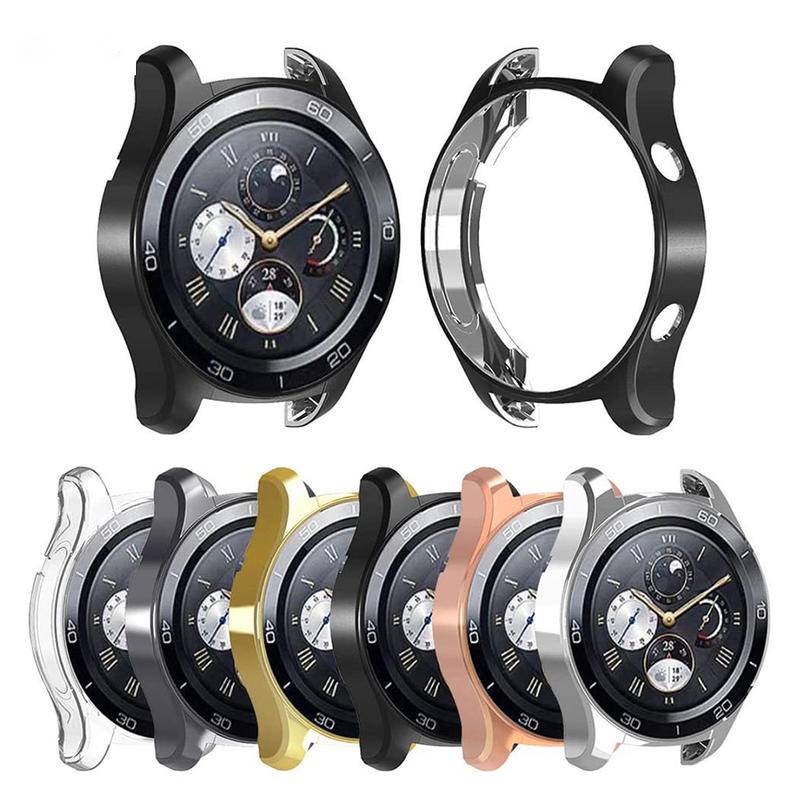 Bumper Case Pelindung Layar Bahan TPU Untuk Huawei Watch GT 3 2e 42mm 46mm Magic 2 3 Pro