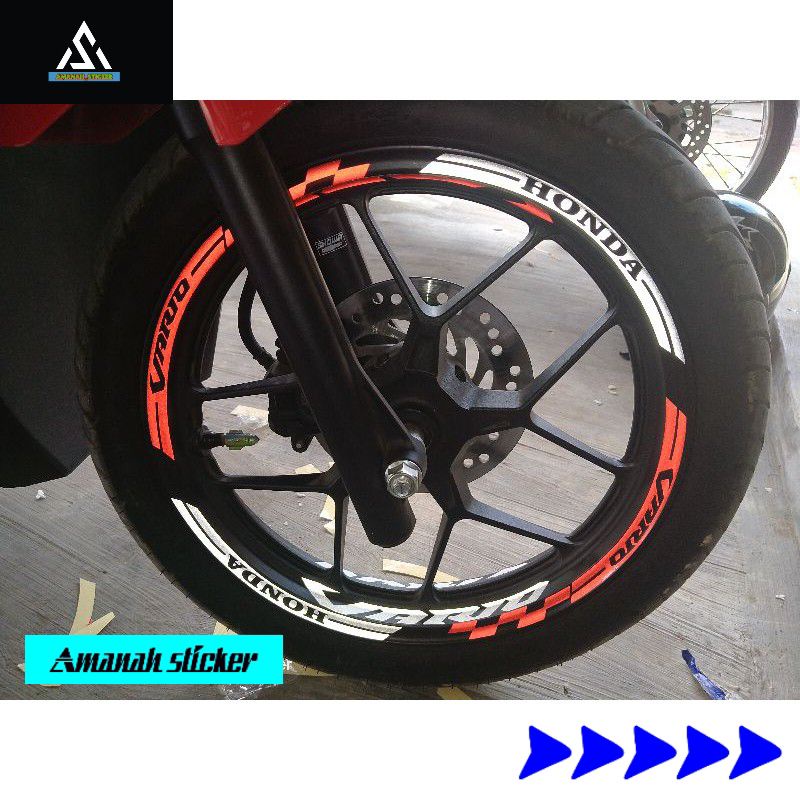 Promo List Velg Vario 125/150 Stiker Velg Vario 125/150  Sticker Velg Vario Terbaru