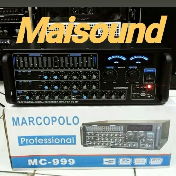 MARCOPOLO MC-999 POWER AMPLIFIER KARAOKE AMPLI MC 999