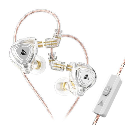 QKZ ZX3 IEM Earphone HiRes - With Mic - Dynamic Driver - Garansi Resmi 6 Bulan