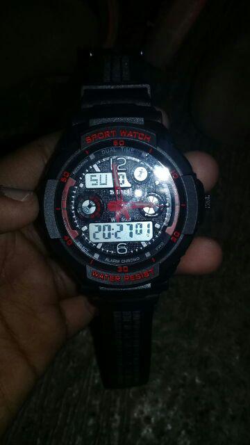 Jam Tangan Anak Bisa dipakai renang Dual Tim   e SKMEI