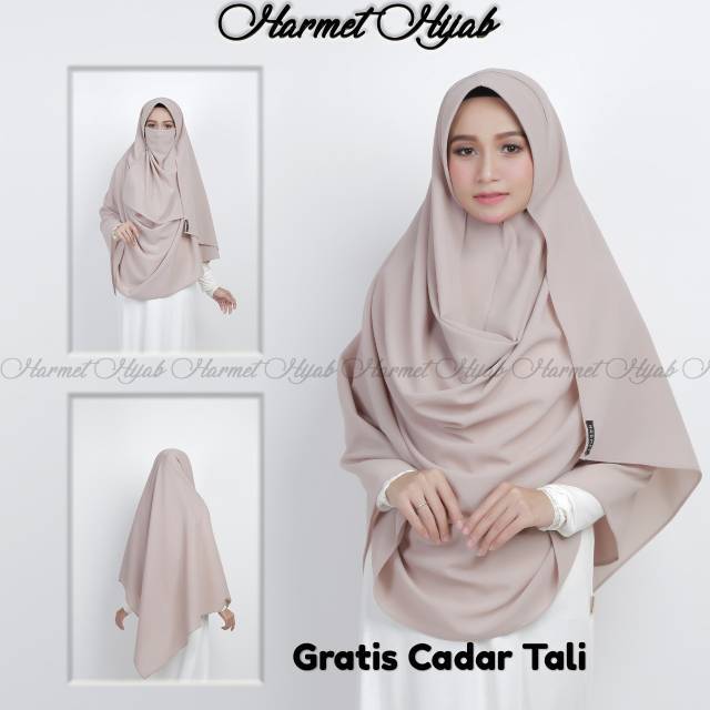 GRATIS CADAR KERUDUNG PASHMINA HIJAB PASMINA INSTAN SYARI JUMBO UKURAN 210X85 CM