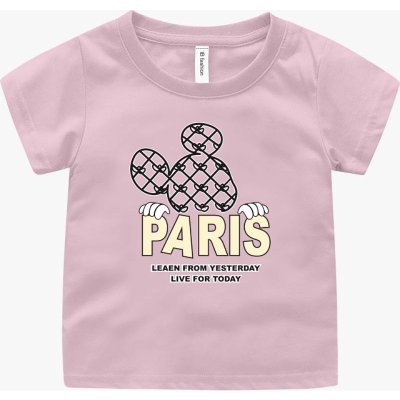 ((IB))KAOS ANAK2 UNISEX/PARIS DIGITAL SABLON