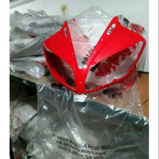 TAMENG DEPAN YAMAHA R15 LAMA V2 MERAH ORIGINAL ASLI YAMAHA