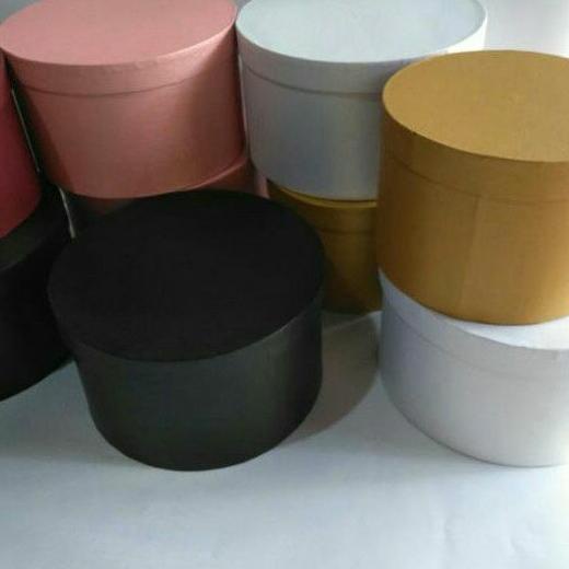 

♡ Gift Box Bulat D25T15, D25T12, D25T30, D25T25/Bloom Box Bulat/ Box Bunga/Round Flower Box ℗