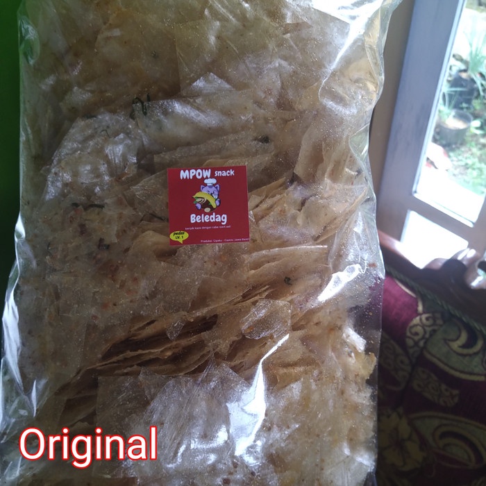 

504Oekho Beledag / Kripik Kaca / Beling Mpow 1Kg - Cabe Hijau 6J477iyfi