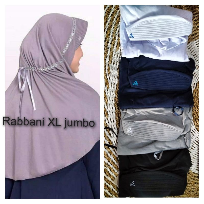 Jilbab Rabbani size SD,SMP, &amp; Jumbo SMA/Dewasa by el yasmin