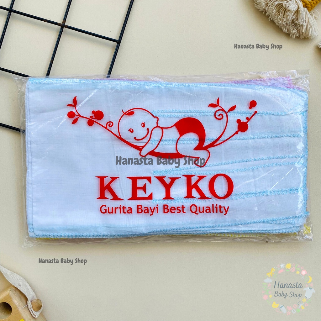 1 Lusin Gurita Bayi Tali Putih Polos