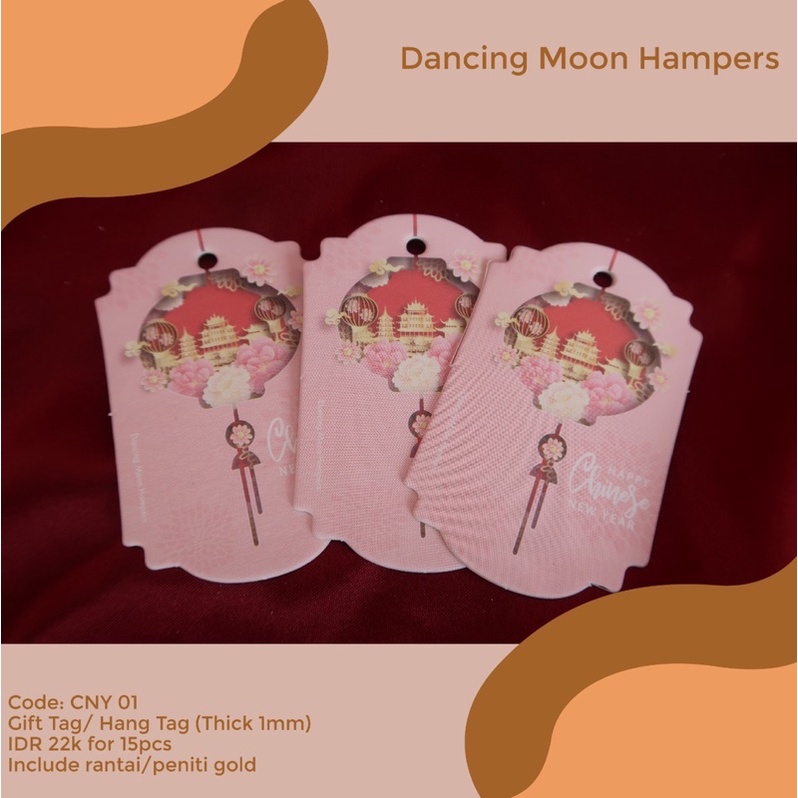 

Tag Tebal Bundle 15pcs CNY pink tag kaku tebal