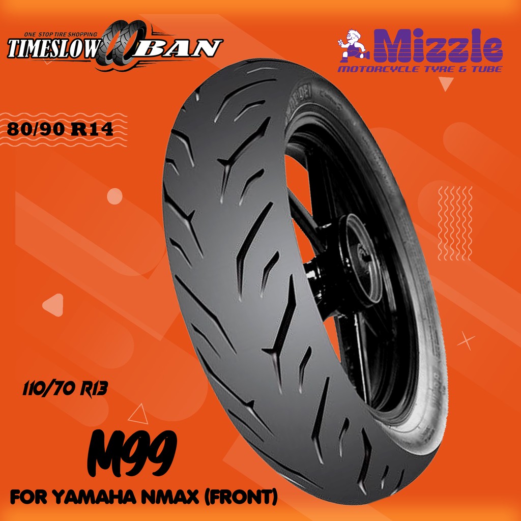 Ban Belakang Motor YAMAHA NMAX // MIZZLE M99 130/70 Ring 13 Tubeless