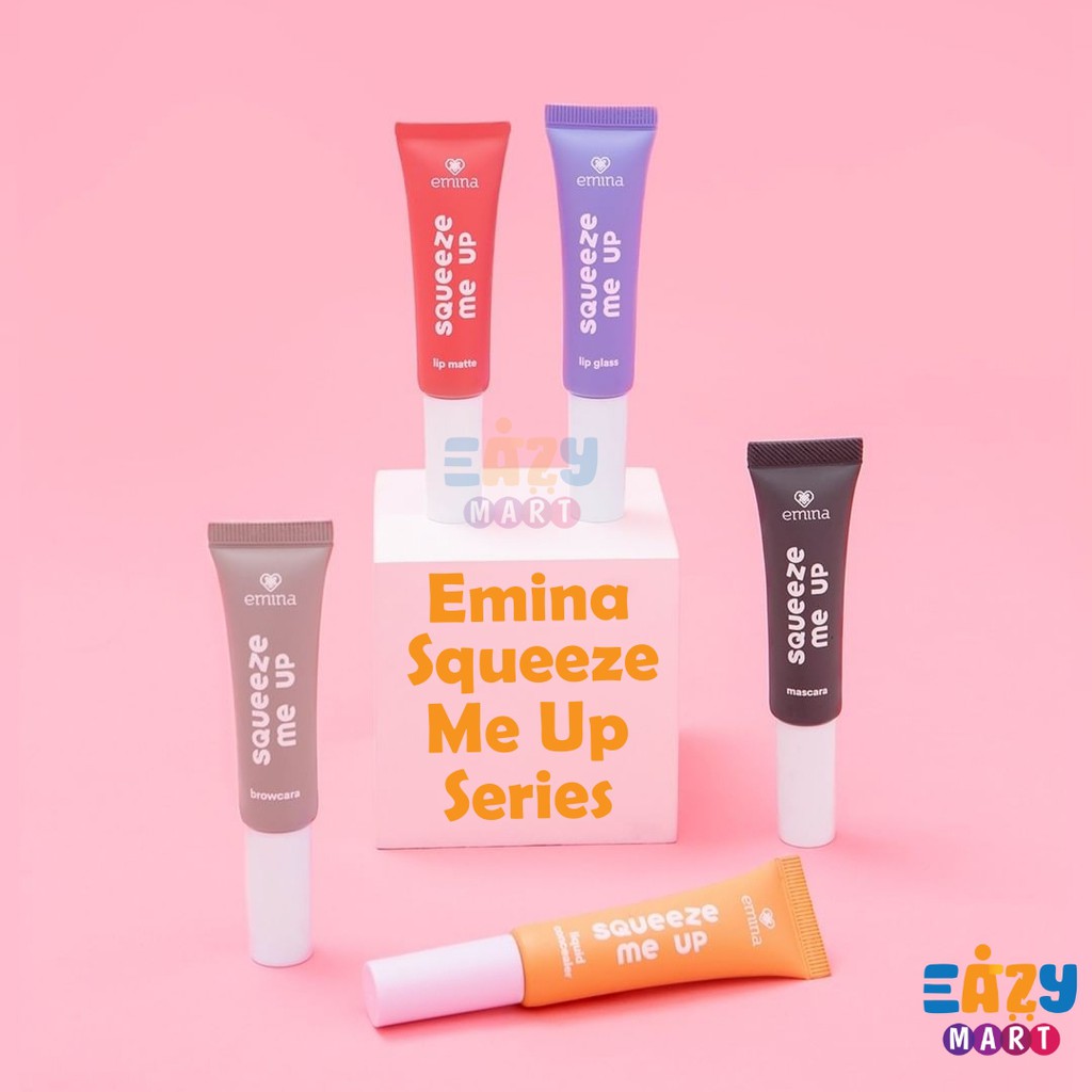 Emina Squeeze Me Up Series | Browcara Mascara Concealer Lip Matte Glass