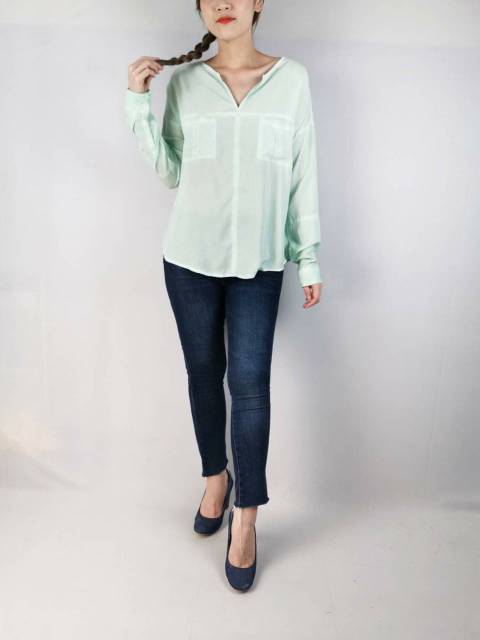 Mavi green blouse