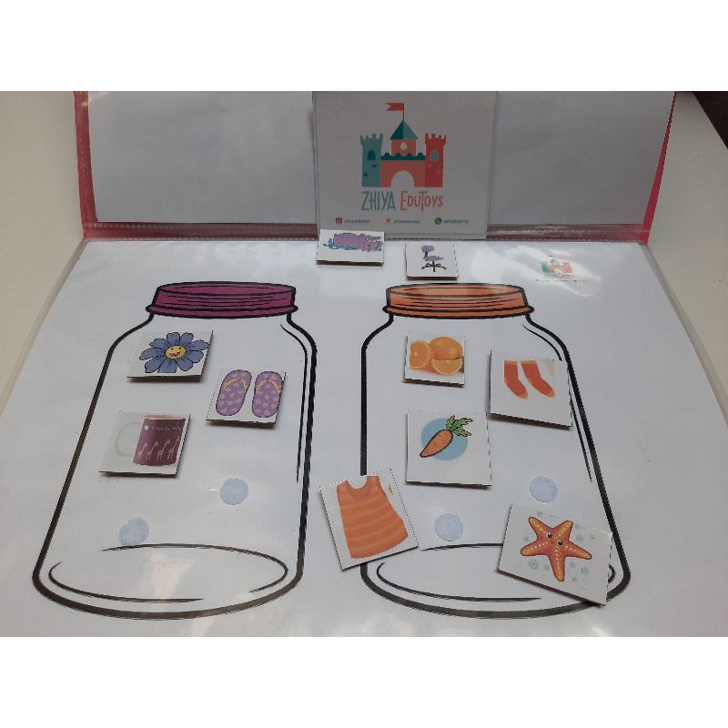 

worksheet colour/worksheet velcro mengelompokkan warna anak 2 tahun