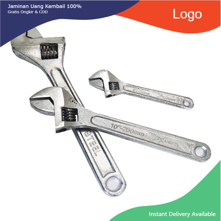 Kunci Inggris 6 inch Original Kunci Serbaguna 6'' / Kunci Ledeng 6 ''