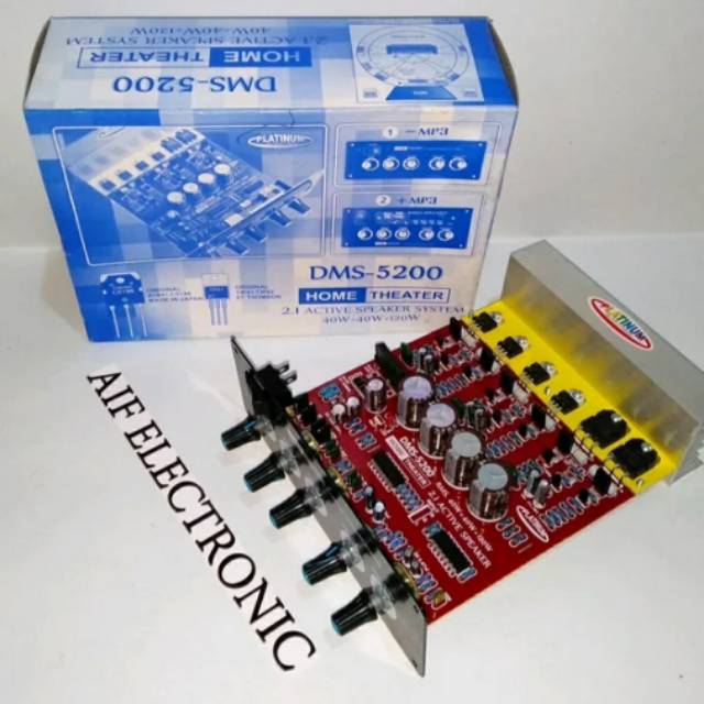 Kit Power Active Home Theater 2.1CH DMS-5200