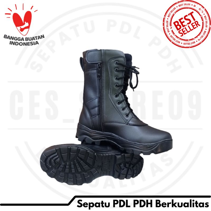 Sepatu PDL TNI POLRI Jatah Sepatu PDL BANSER SECURITY Dinas