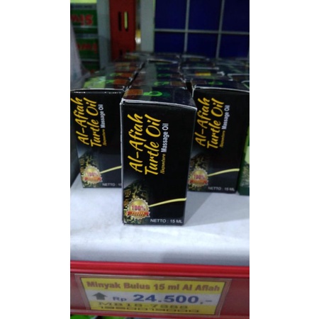 Minyak Bulus Al afiah 15 ml , Asli original