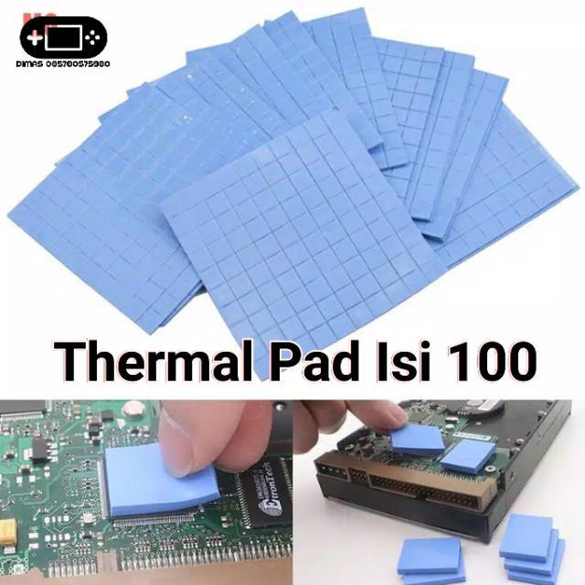 Thermal Pad GPU CPU Laptop VGA Heatsink Conductive Silicone 10x10cm
