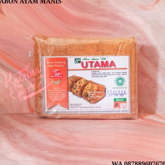 

---Terbaru--- 1 KG ABON AYAM MANIS SWEET CHICKEN FLOSS