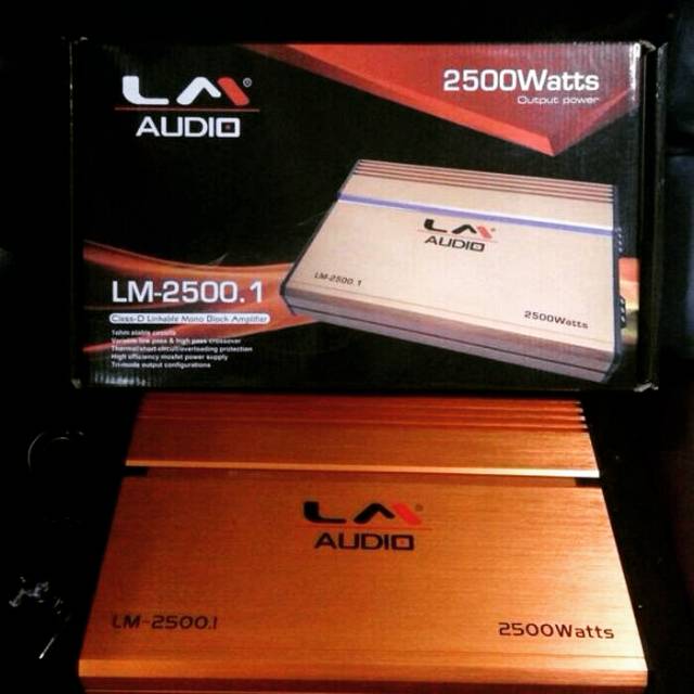 monoblock amplifier monoblock LM Audio LM 2500.1 D