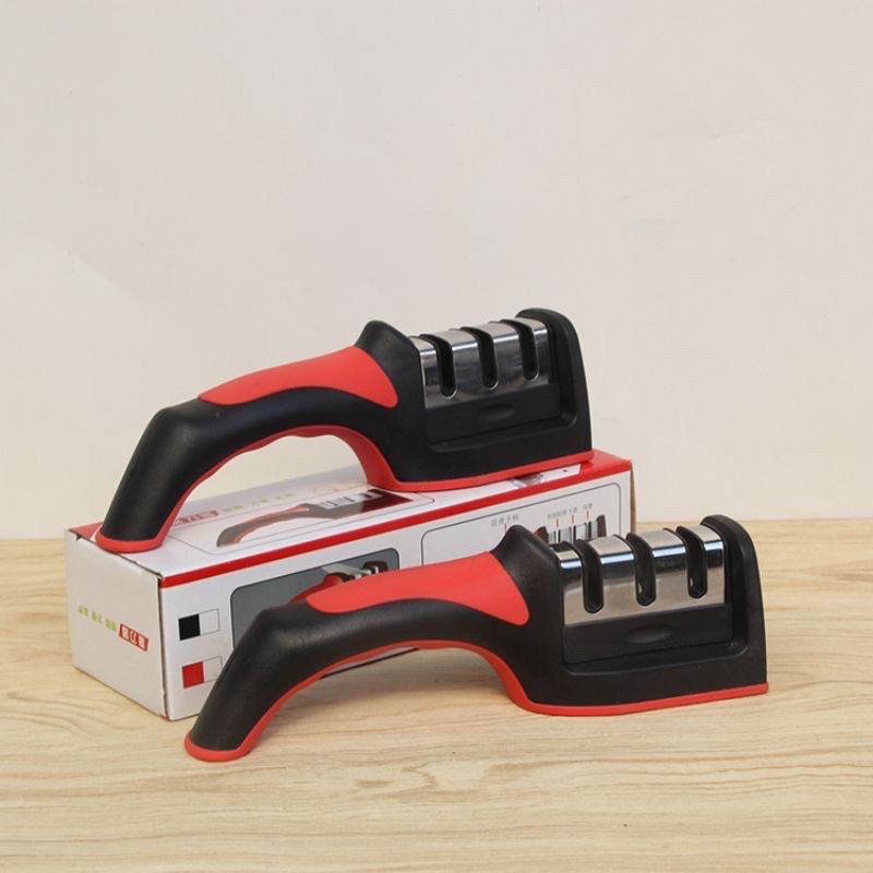 [QS] Quick Sharpener / Pengasah pisau gunting ukuran besar 3 step