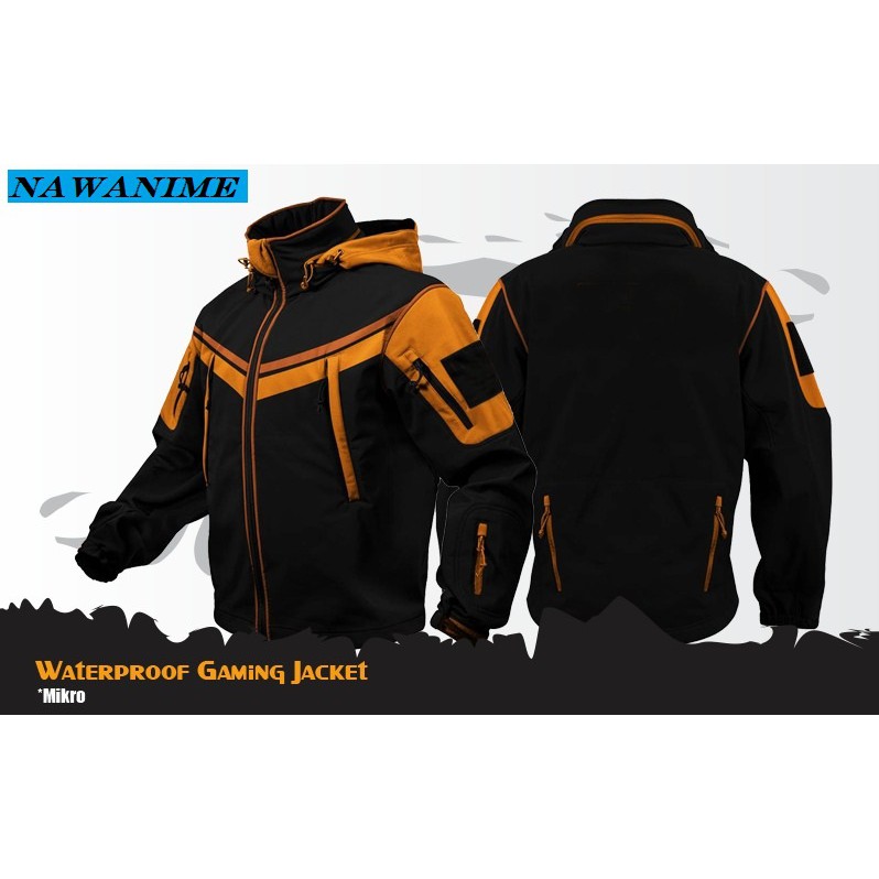 Jaket Casual Gaming Parasut Hoodie [JG PUBG 01 POLOS]