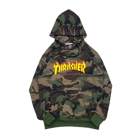 Jaket Sweater Hoodie THRSR CAMO – Edition Fashion Trendy Casual Pria Good Brand Quality Stylish