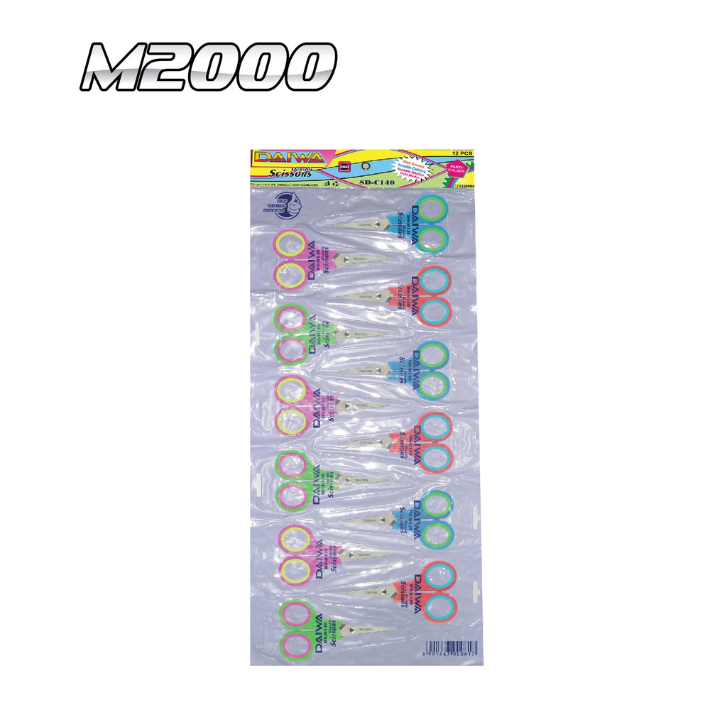 

M2000 Gunting Kertas / Stainless Steel Scissors |SD-C140 LUSIN