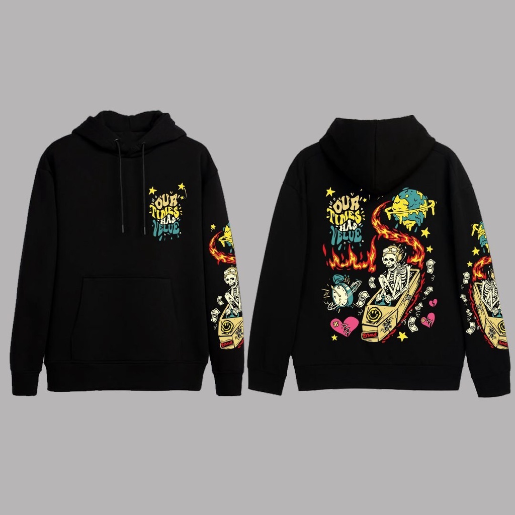 ZEUZ Jaket Sweater Hoodie BIONIC ORIGINAL PREMIUM HIGH QUALITY TERMURAH ( Sablon SERIES )