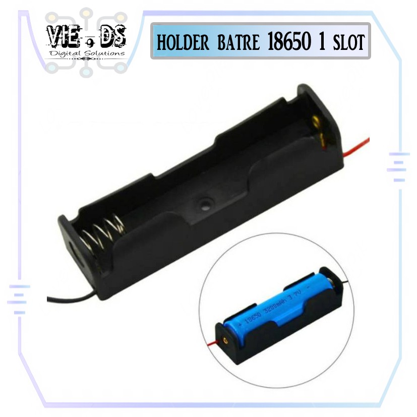 battery holder 18650 one battery