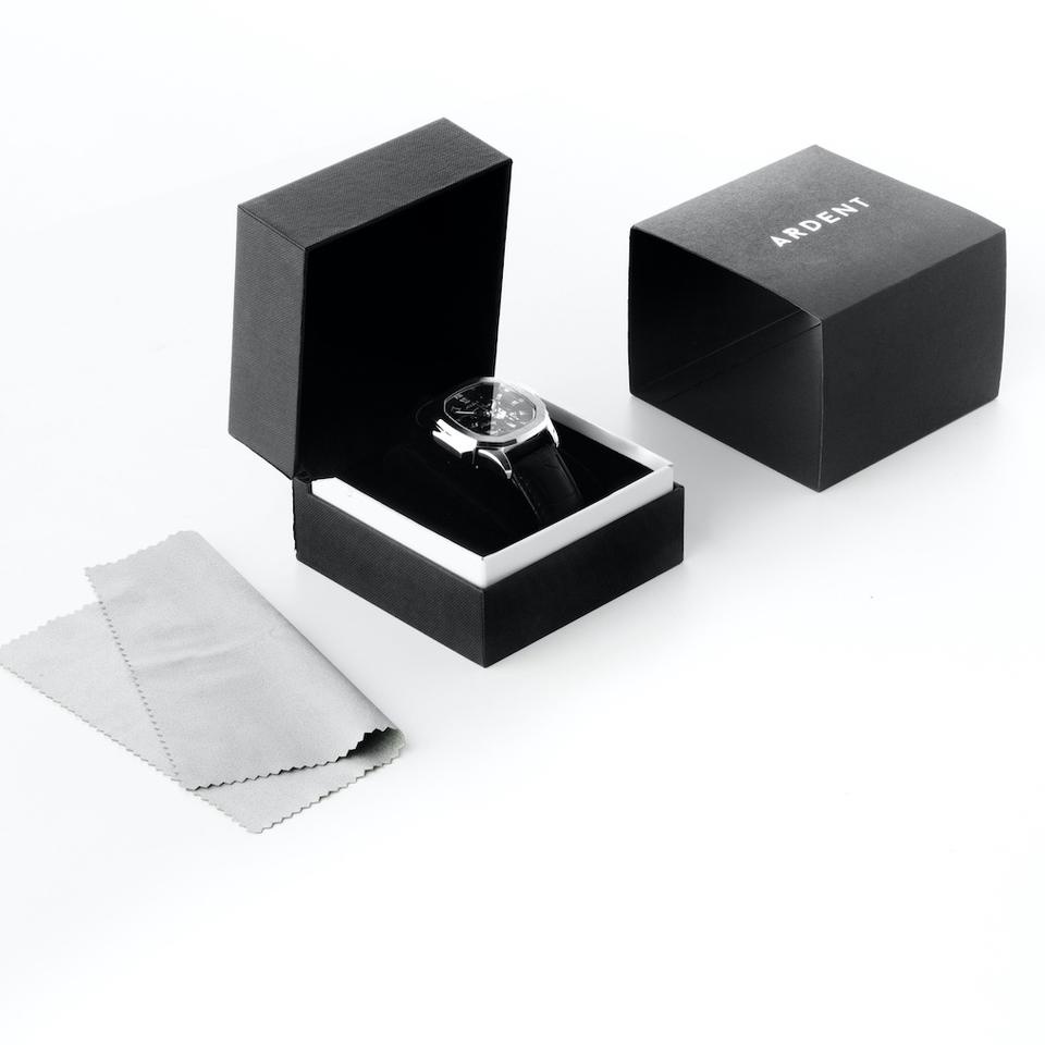 Tren Kekinian.. ARDENT Arron Silver Jam Tangan Pria 41 mm