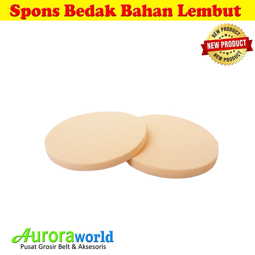 Sponge bedak spon bedak bulat powder puff