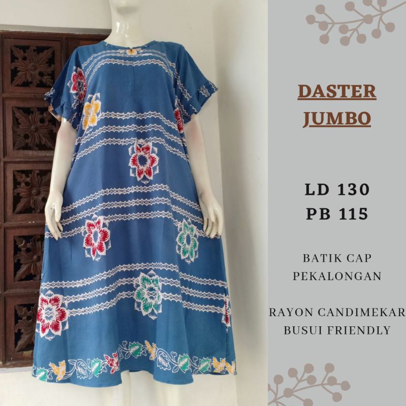 DASTER JUMBO KEKENIAN|DASTER LOWO PEKALONGAN PREMIUM RAYON CANDIMEKAR | COD | MURAH-4