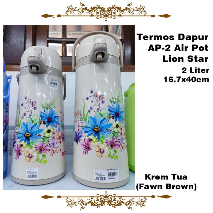 Termos Dapur AP-2 Air Pot  Lion Star 2 Liter