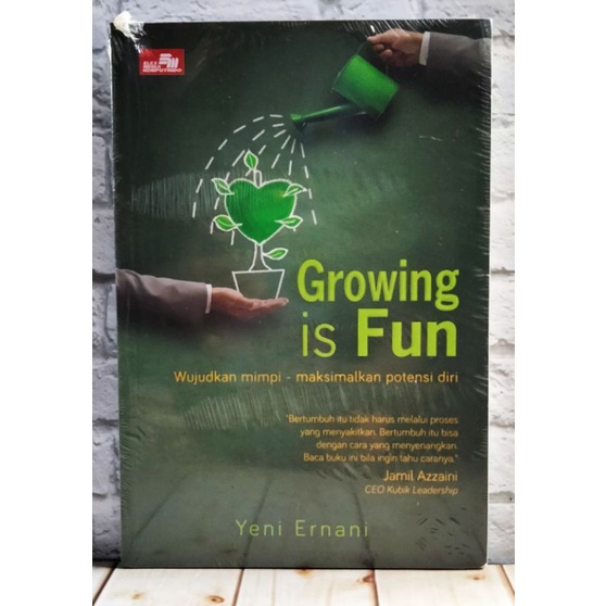 OBRAL BUKU MOTIVASI / Buku Inspirasi / Buku Pengembangan Diri / Buku Perbaikan Diri / ORI-Growing Is fun