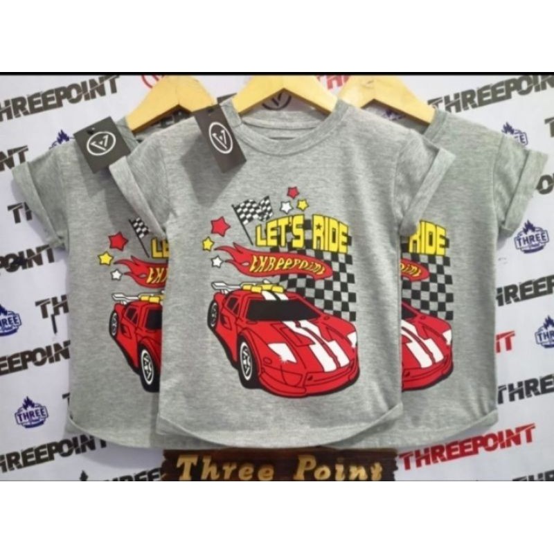 KAOS anak three point .