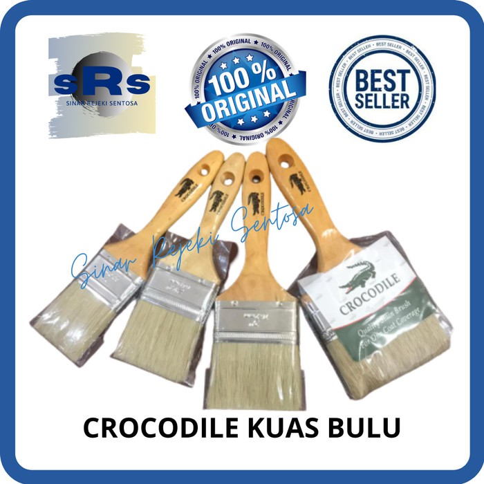 

CROCODILE KUAS BULU/KUAS CAT 2 INCH