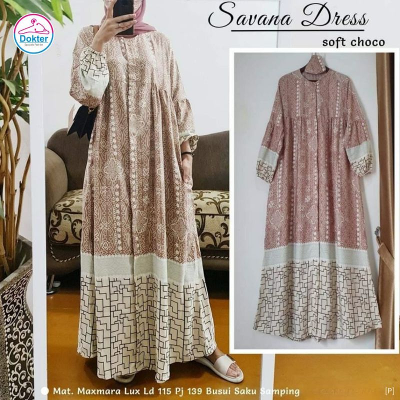 Savana Dress Matt Maxmara Lux / Gamis