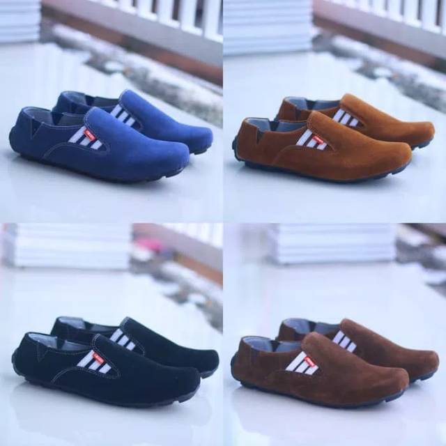 Sepatu joemen slip on sport senakers pria/ sepatu murah original